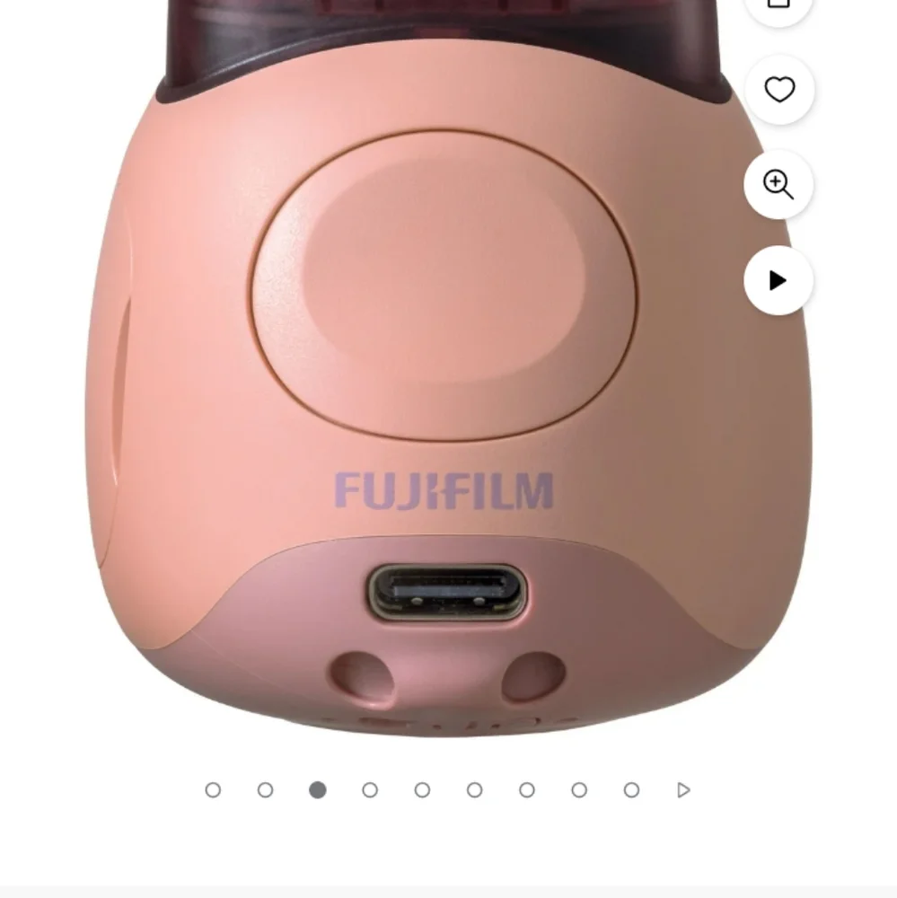 1 Fujifilm Pink PAL Camera & 1 White Instax Printer 3 Bundle